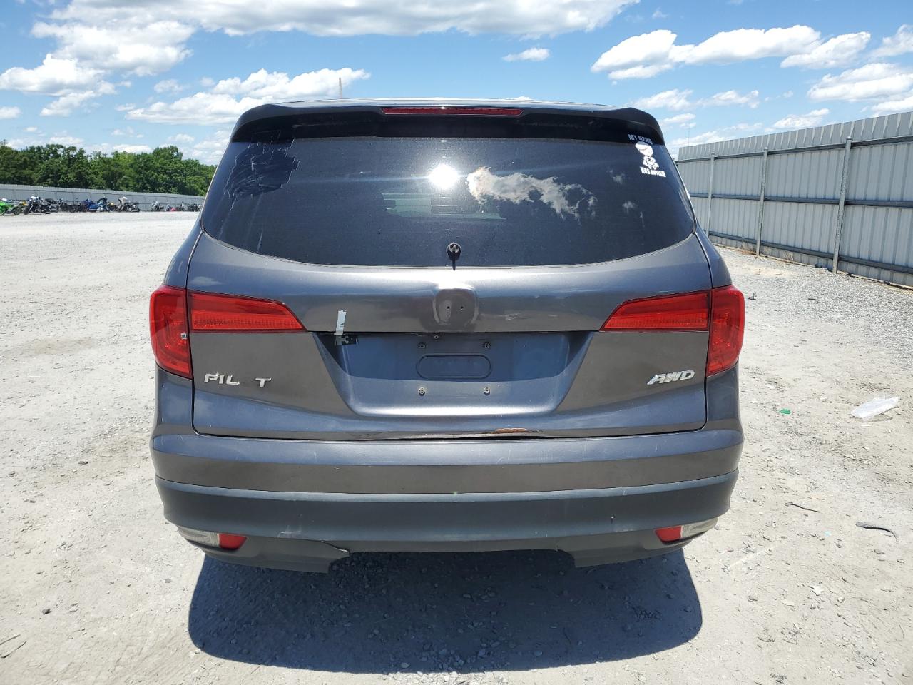 2016 Honda Pilot Lx VIN: 5FNYF6H15GB112578 Lot: 58371305