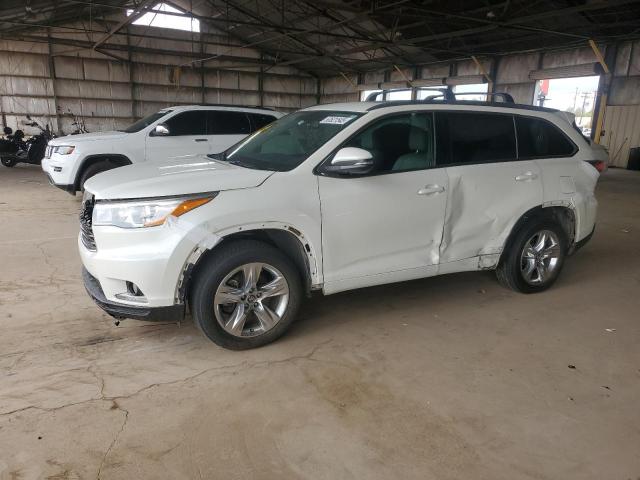  TOYOTA HIGHLANDER 2016 Білий