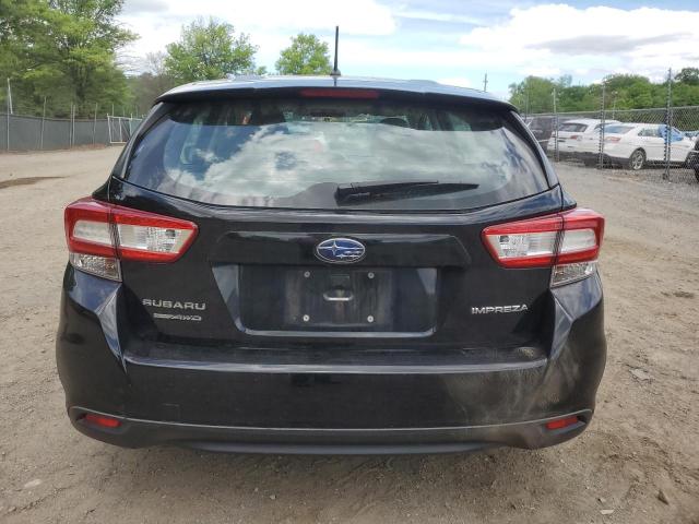  SUBARU IMPREZA 2019 Черный