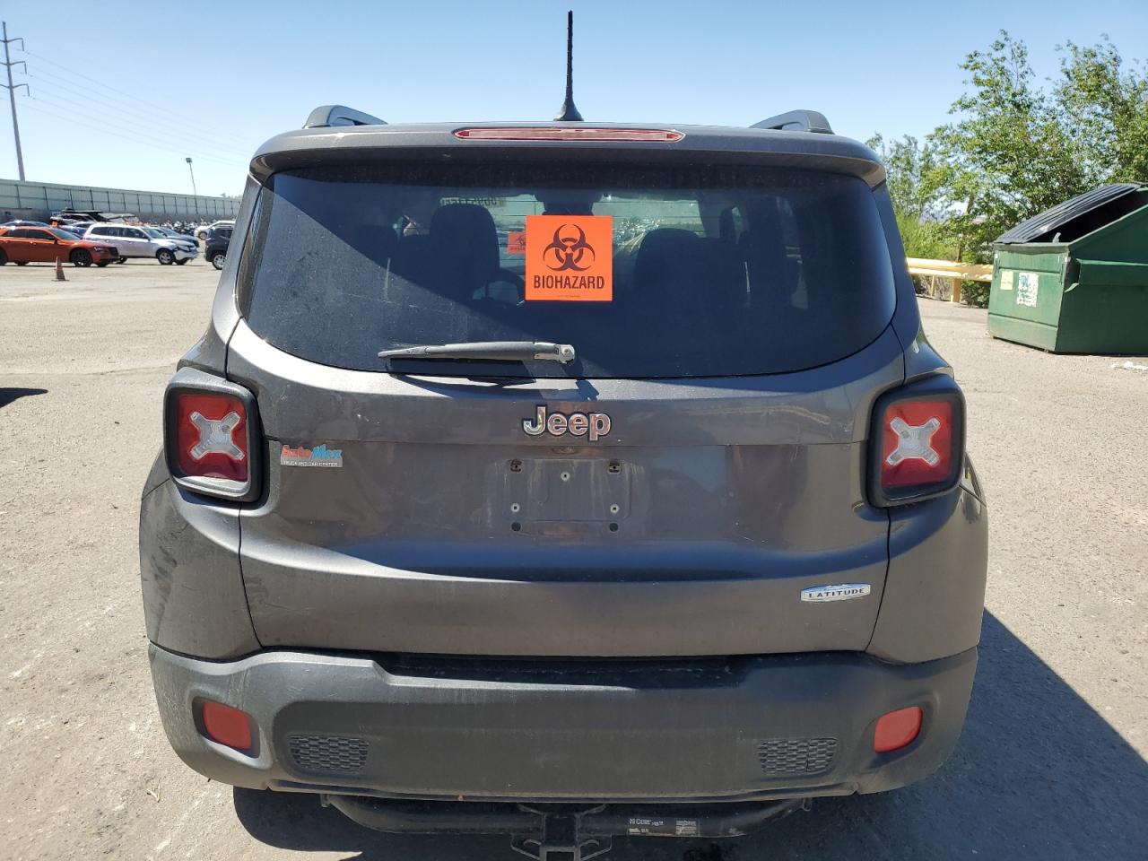 2017 Jeep Renegade Latitude VIN: ZACCJABB3HPE80586 Lot: 56951155