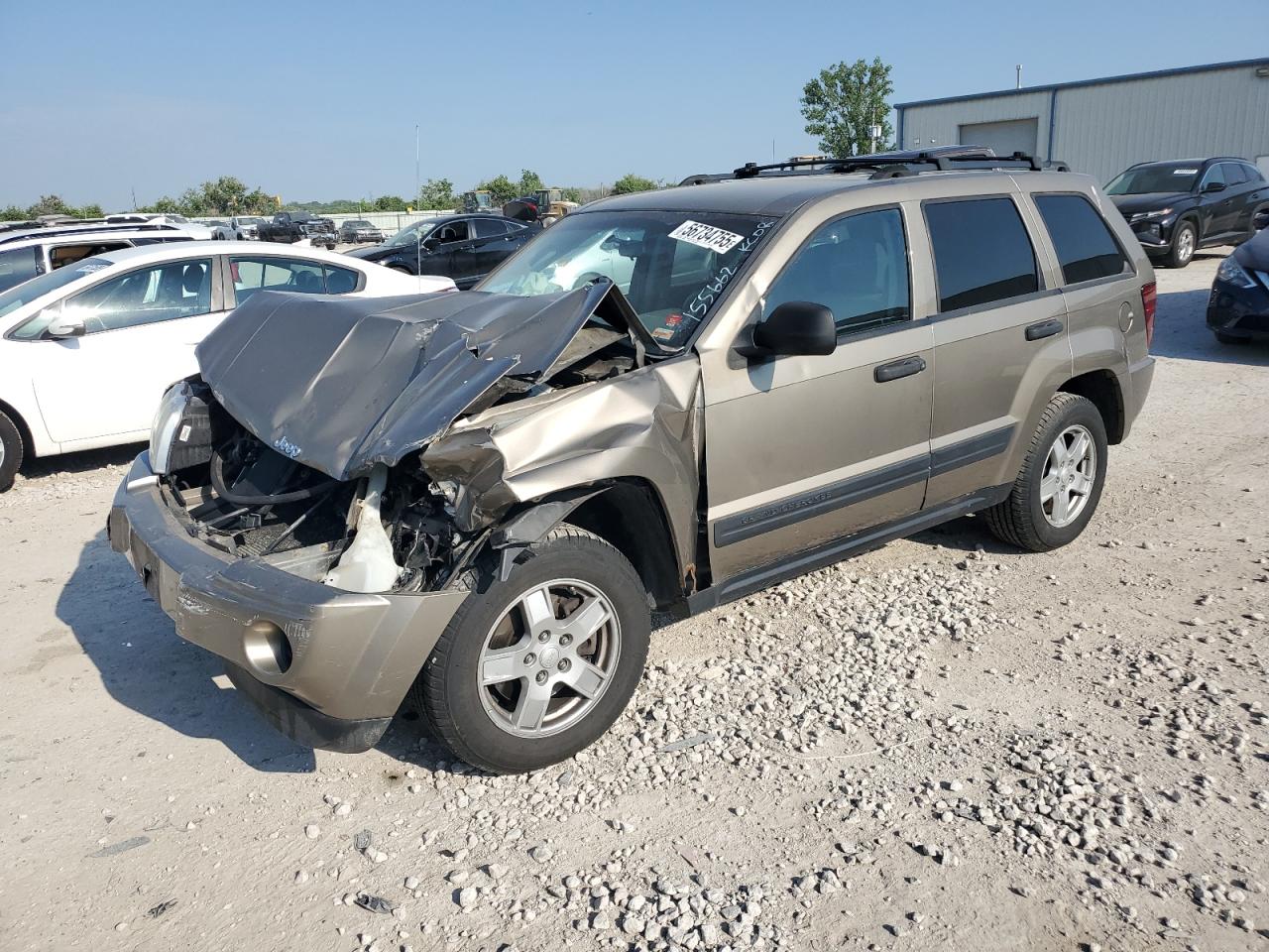 2006 Jeep Grand Cherokee Laredo за продажба в Kansas City, KS - Front End