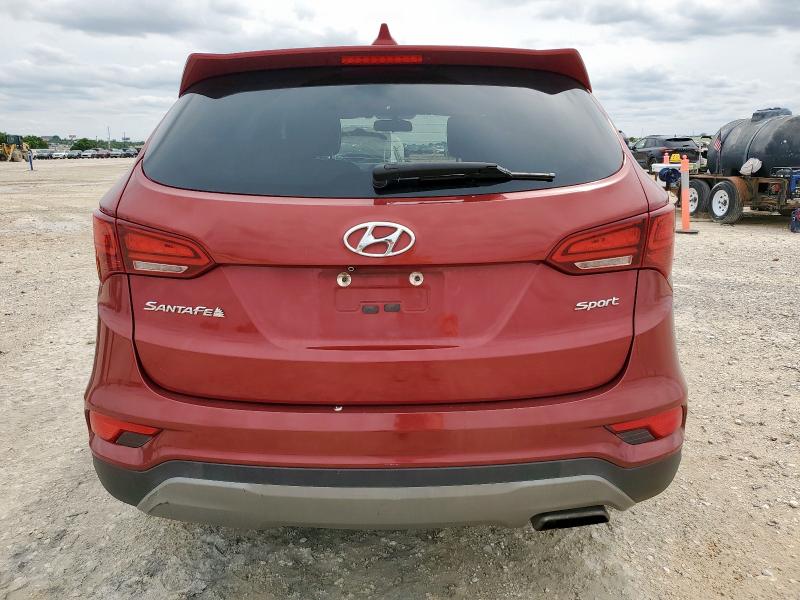  HYUNDAI SANTA FE 2017 Красный