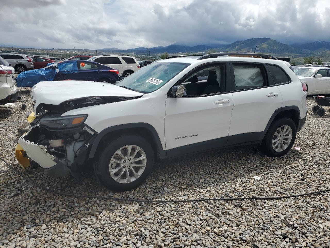 2022 Jeep Cherokee Latitude Lux VIN: 1C4PJMMX8ND554154 Lot: 56482135