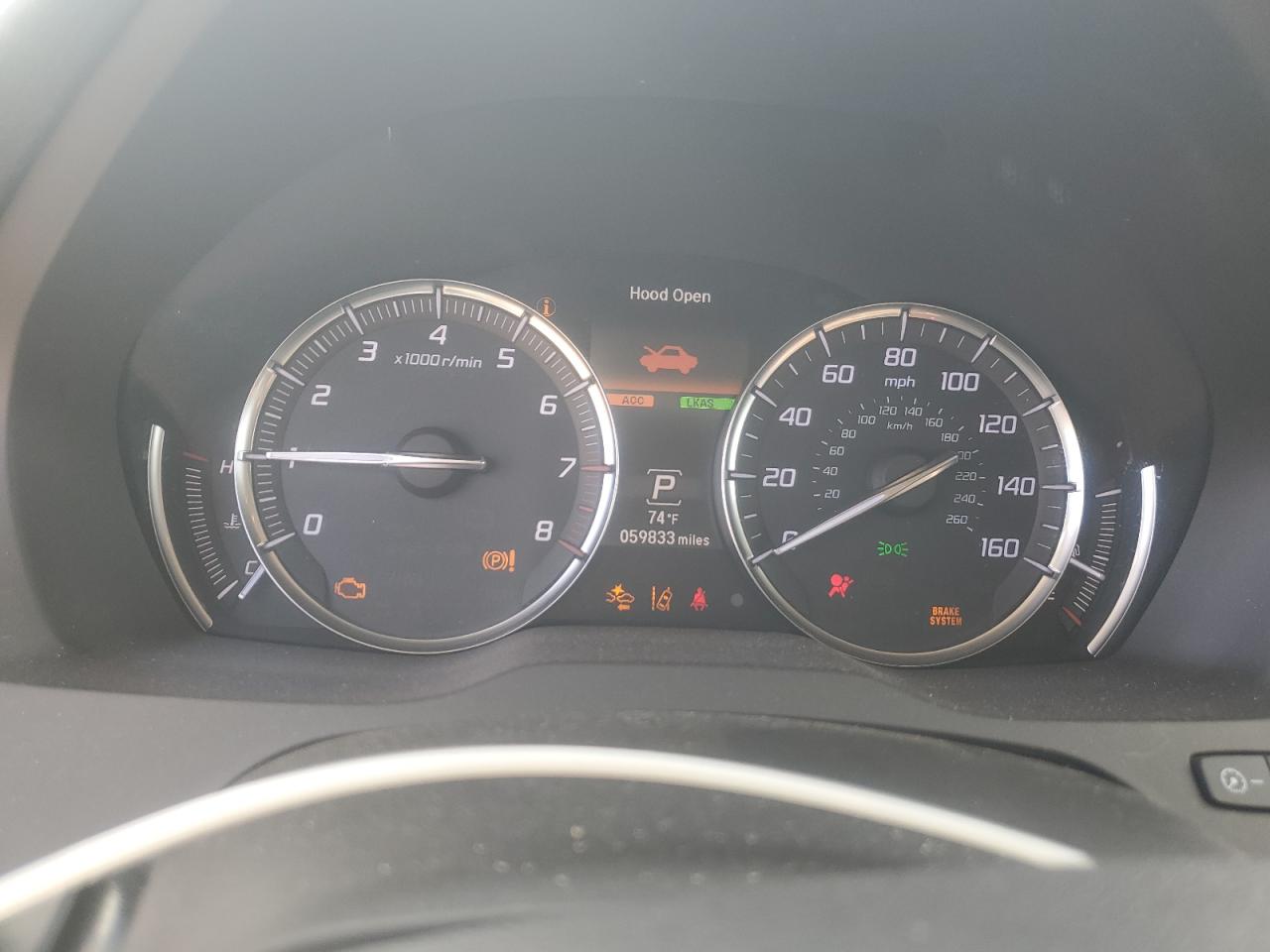 2019 Acura Mdx Technology VIN: 5J8YD4H55KL018219 Lot: 57307575