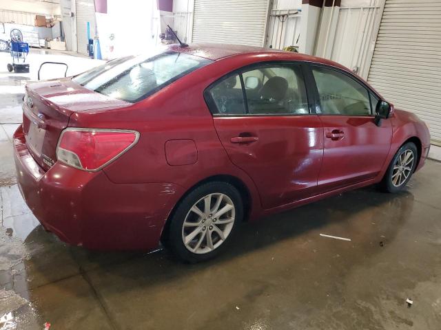  SUBARU IMPREZA 2013 Red