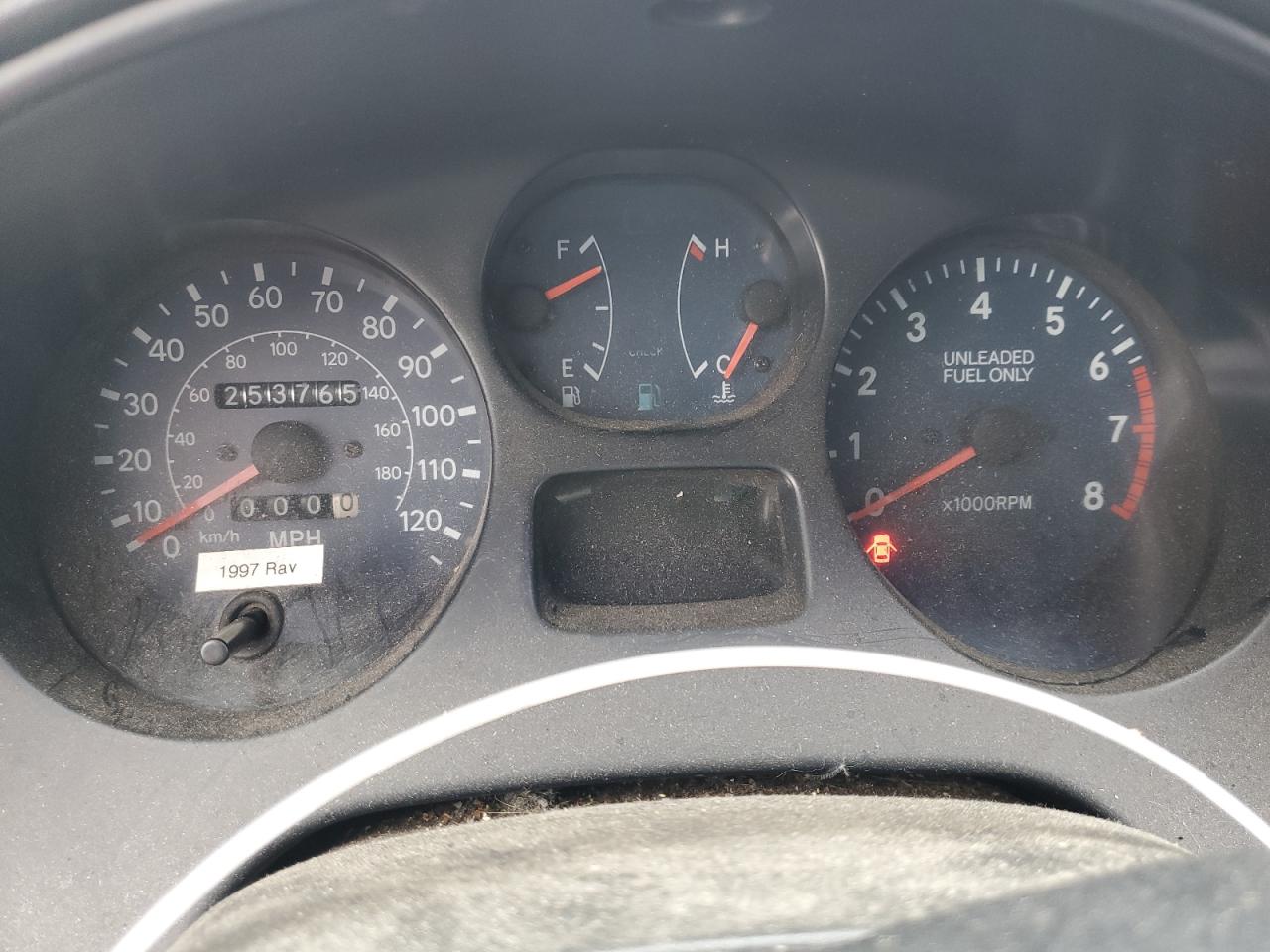 1997 Toyota Rav4 VIN: JT3HP10V2V0150512 Lot: 55903135