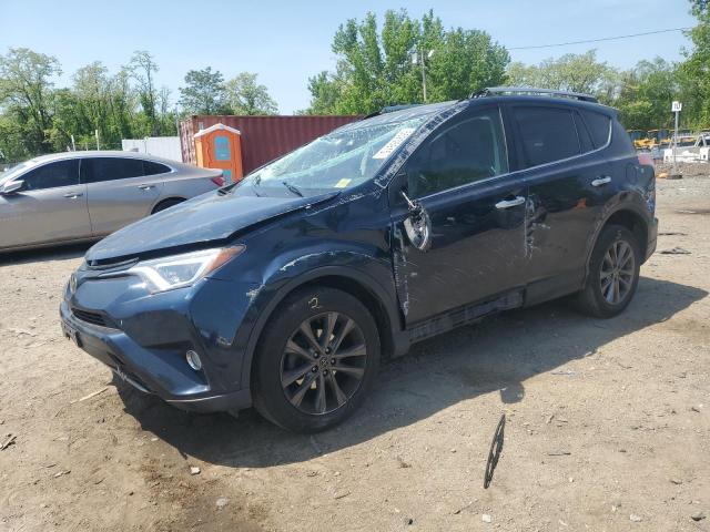  TOYOTA RAV4 2018 Синий