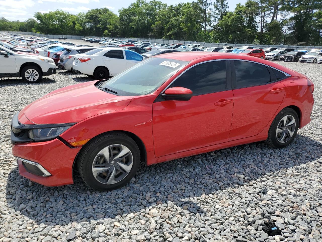 2020 Honda Civic Lx იყიდება Byron-ში, GA - Front End