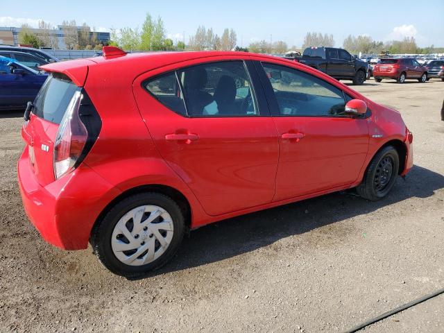  TOYOTA PRIUS 2016 Red