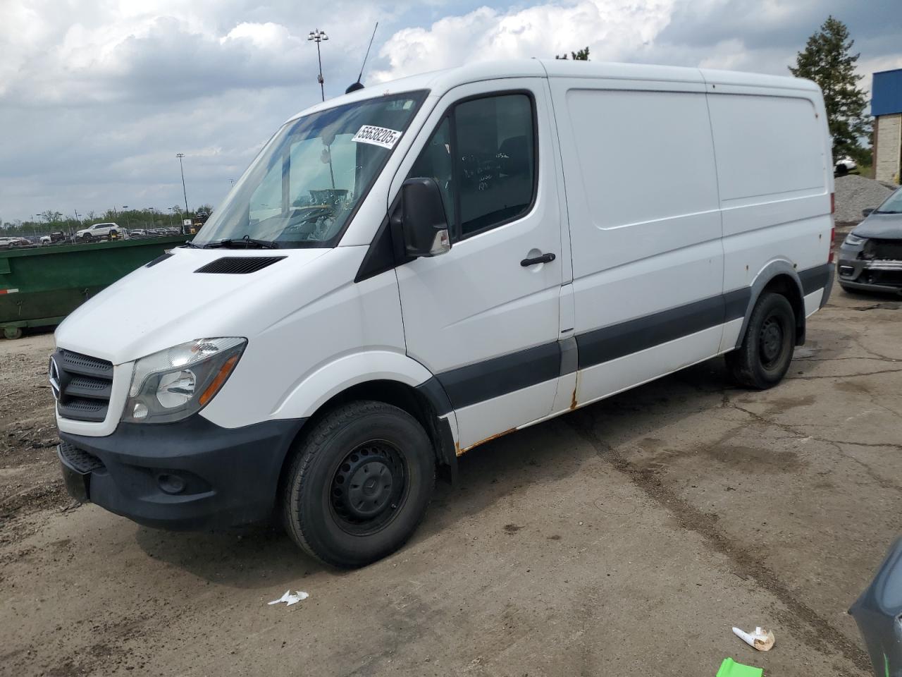 2016 Mercedes-Benz Sprinter 2500 იყიდება Woodhaven-ში, MI - Rear End