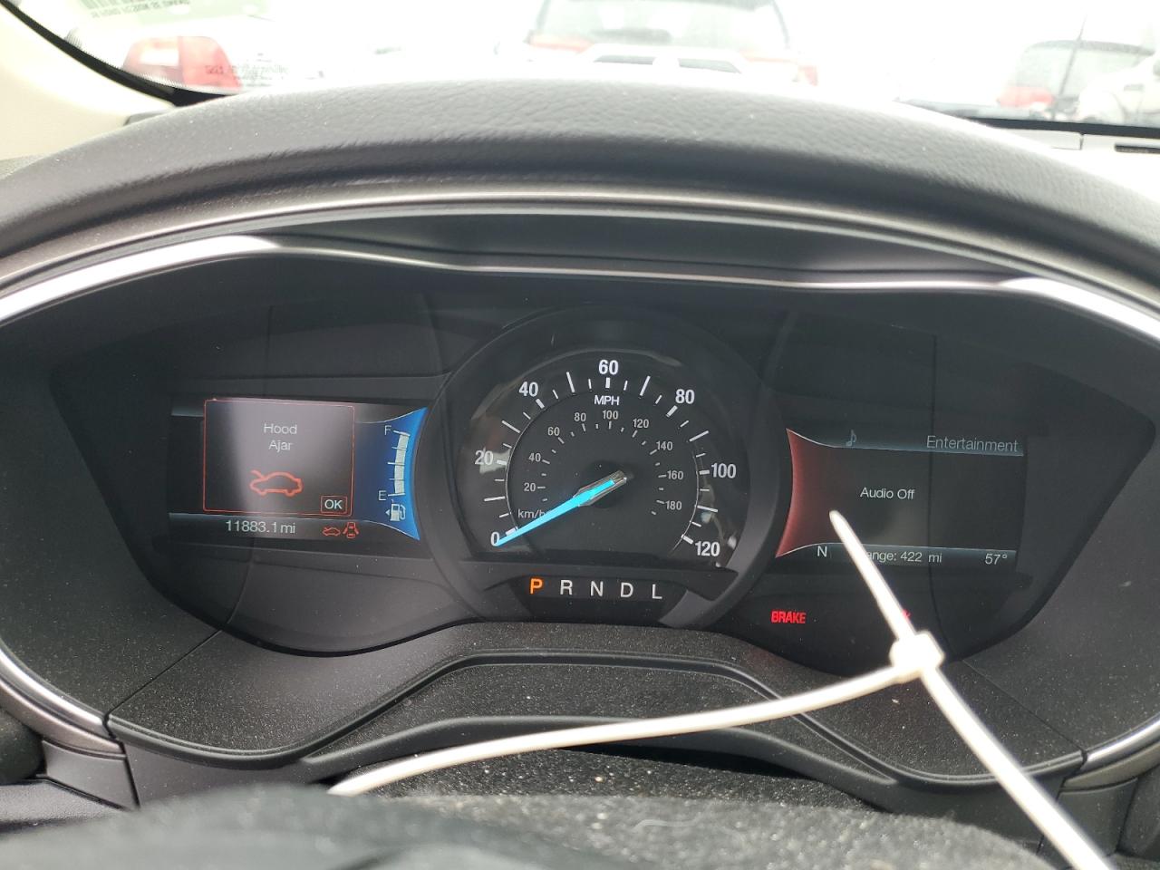 2019 Ford Fusion Se VIN: 3FA6P0LU2KR263961 Lot: 54028585