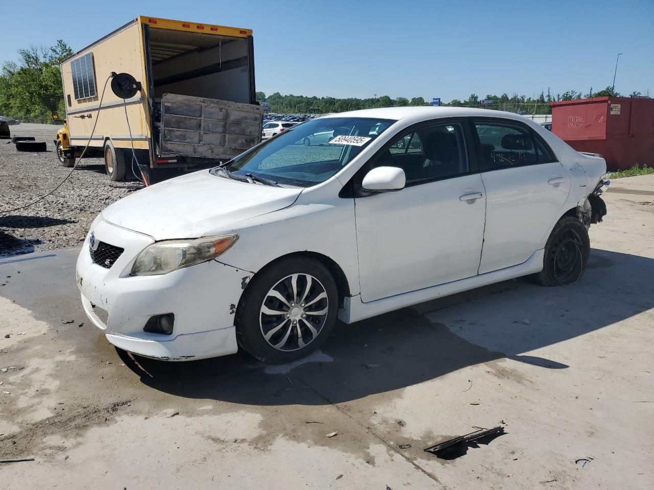 2009 Toyota Corolla Base на продаже в Cahokia Heights, IL - Rear End