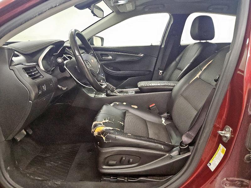 Sedans CHEVROLET IMPALA 2017 Czerwony