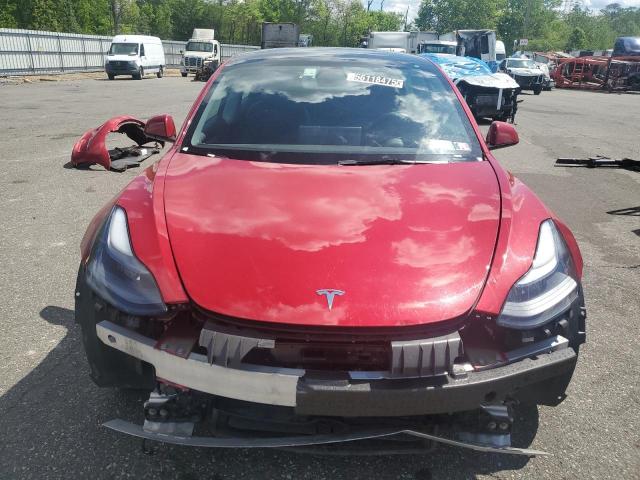  TESLA MODEL 3 2022 Czerwony