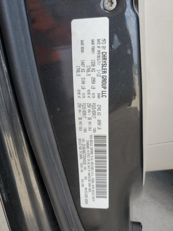 2012 Volkswagen Routan Se VIN: 2C4RVABG7CR240326 Lot: 56732955