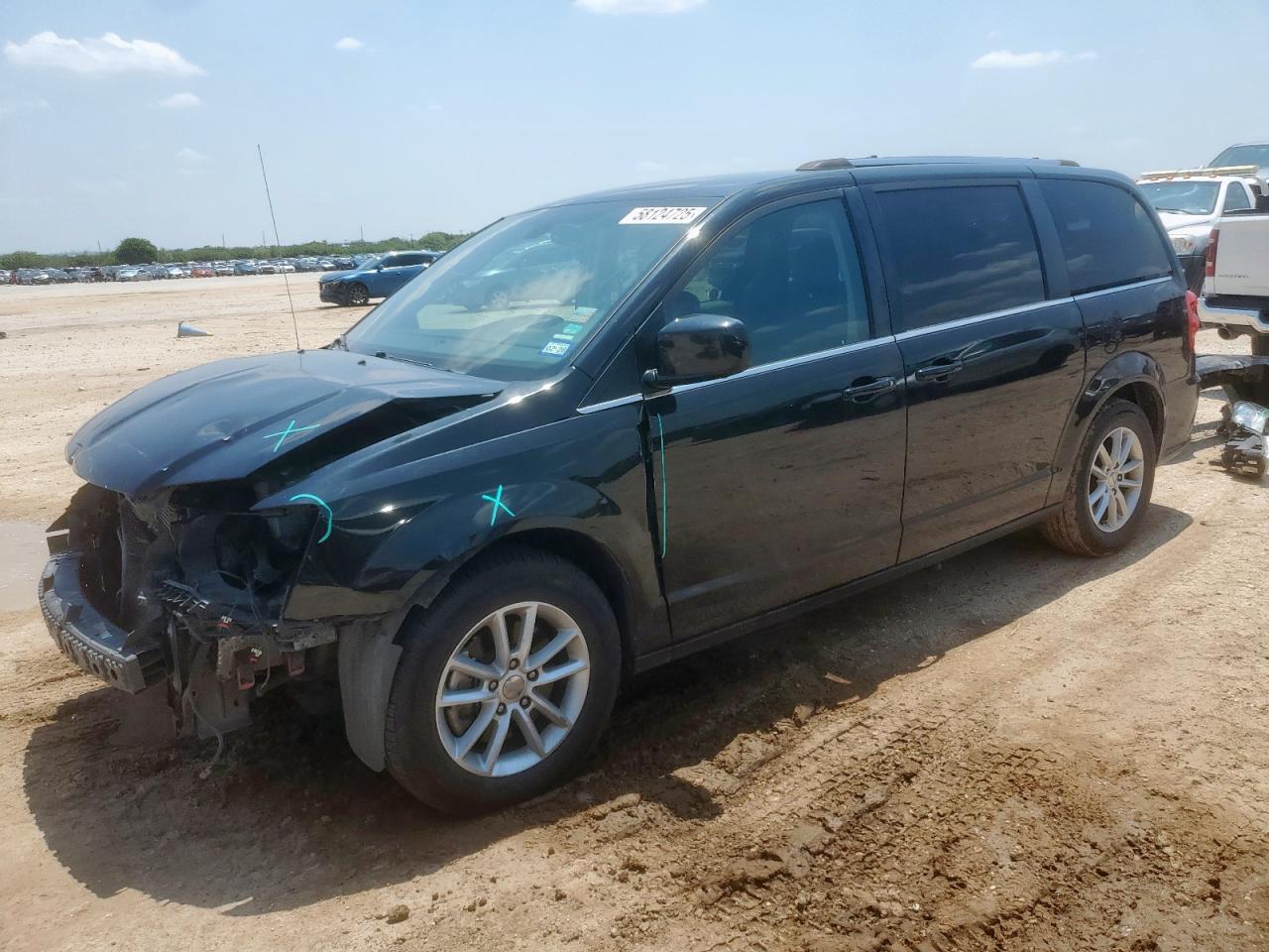 2018 Dodge Grand Caravan Sxt იყიდება San Antonio-ში, TX - Front End