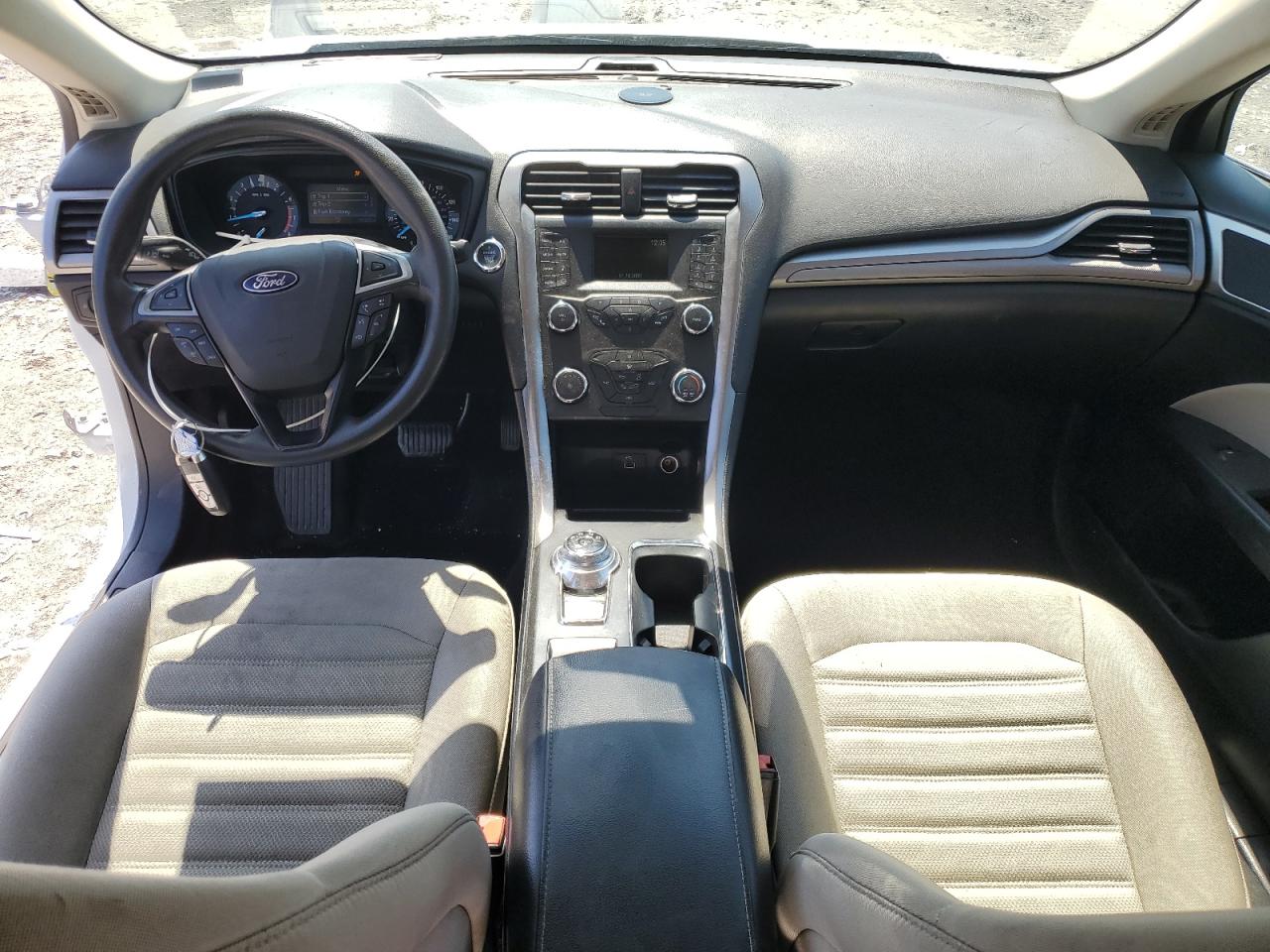 2019 Ford Fusion S VIN: 3FA6P0G76KR133489 Lot: 55673215