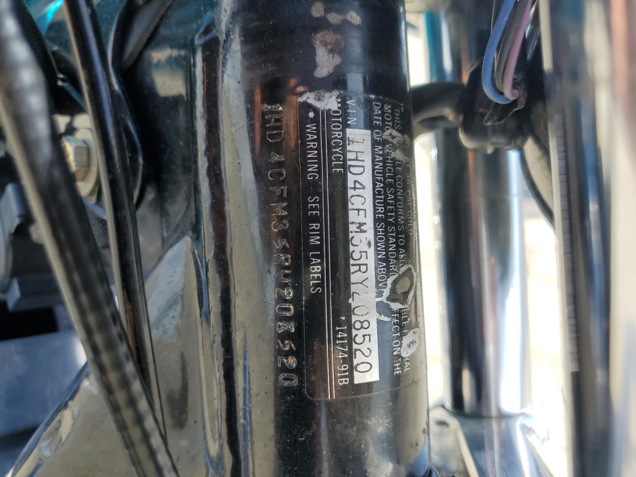 1994 Harley-Davidson Xlh883 Deluxe VIN: 1HD4CFM35RY208520 Lot: 57163005