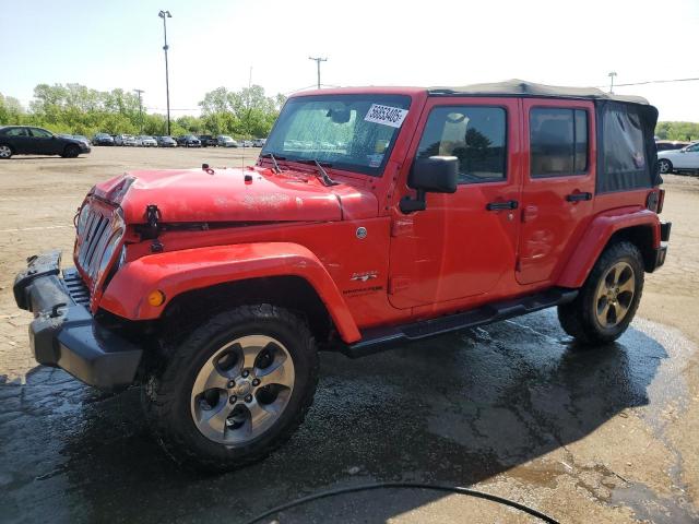  JEEP WRANGLER 2018 Czerwony