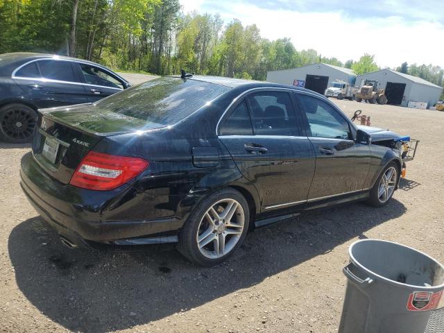  MERCEDES-BENZ C-CLASS 2012 Black