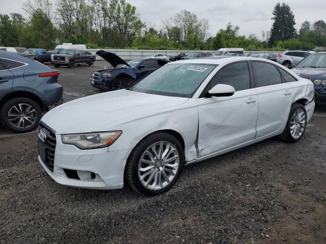 Sedans AUDI A6 2014 Biały