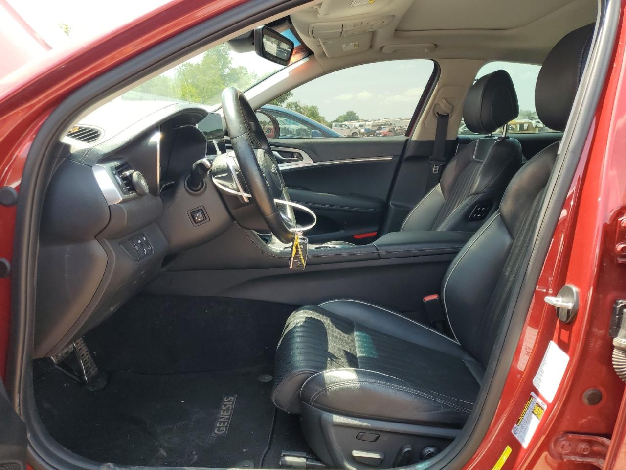 2021 Genesis G70 VIN: KMTG74LE2MU074173 Lot: 58236675