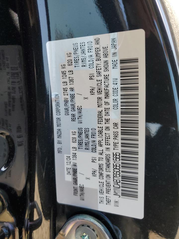 2025 Mazda Mx-5 Miata Sport VIN: JM1NDAB76S0651565 Lot: 56456475