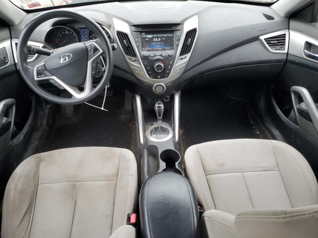 2013 Hyundai Veloster VIN: KMHTC6AD2DU095714 Lot: 56798665