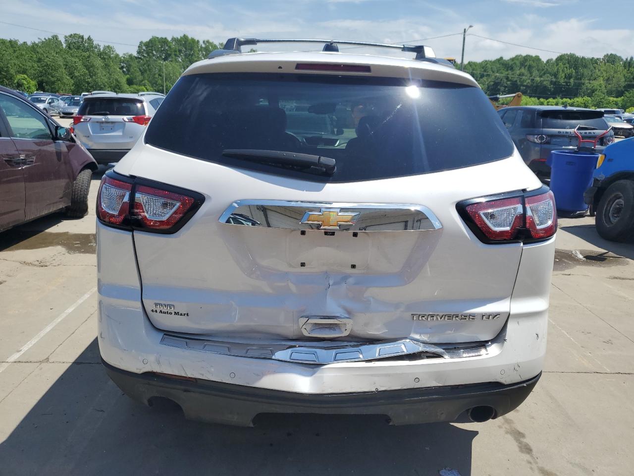 2016 Chevrolet Traverse Ltz VIN: 1GNKVJKD9GJ340047 Lot: 56454545
