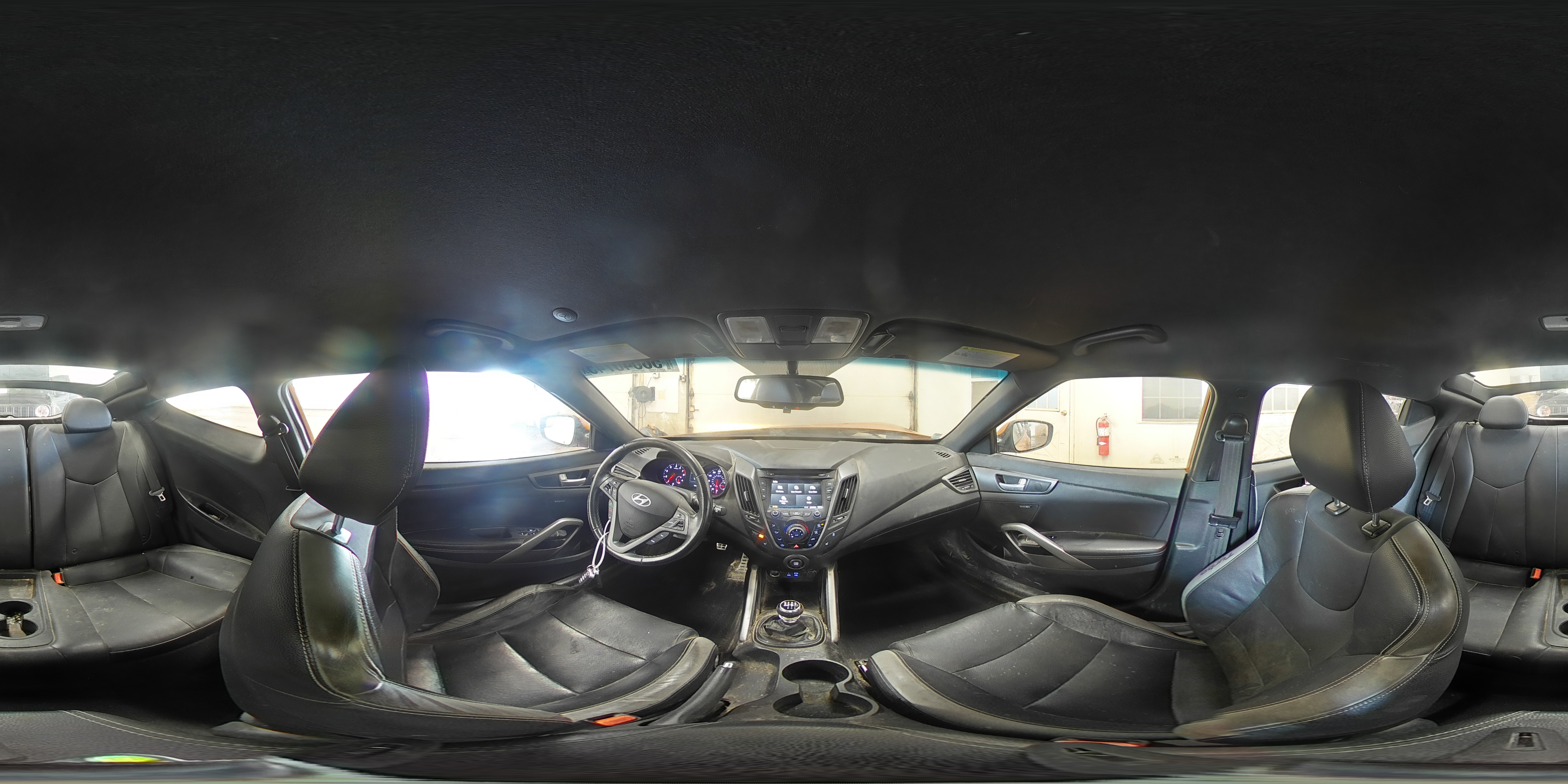 2016 Hyundai Veloster Turbo VIN: KMHTC6AE1GU302476 Lot: 56640745