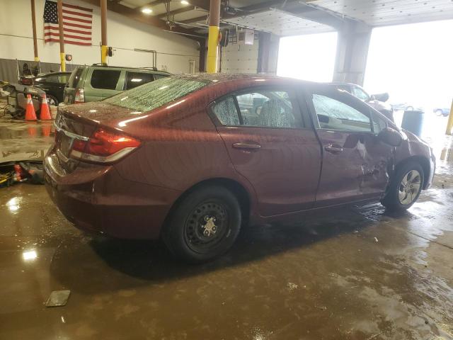  HONDA CIVIC 2013 Бордовый