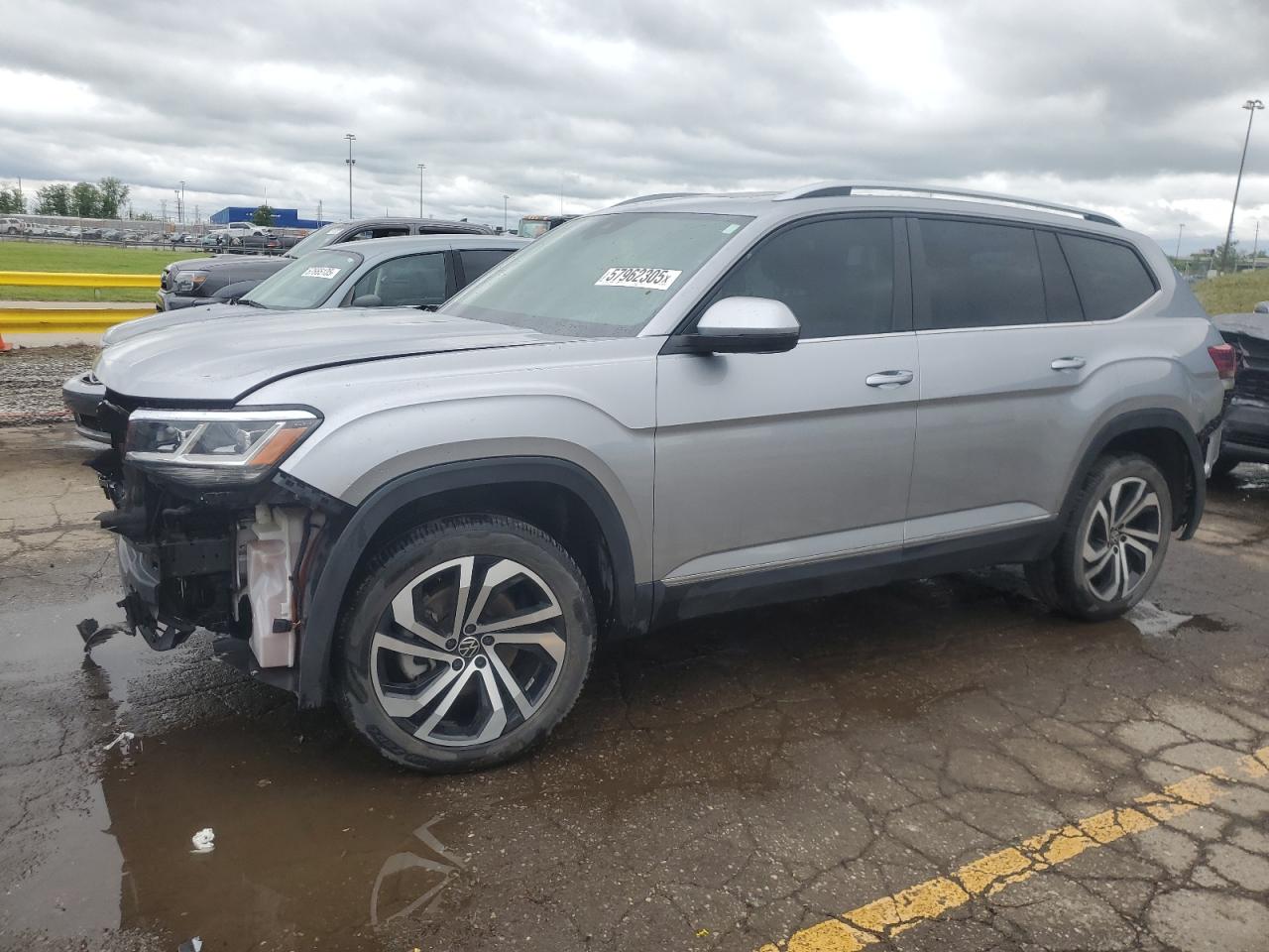 2022 Volkswagen Atlas Sel for Sale in Woodhaven, MI - Front End