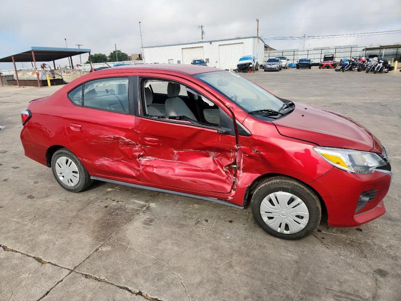  MITSUBISHI MIRAGE 2021 Червоний