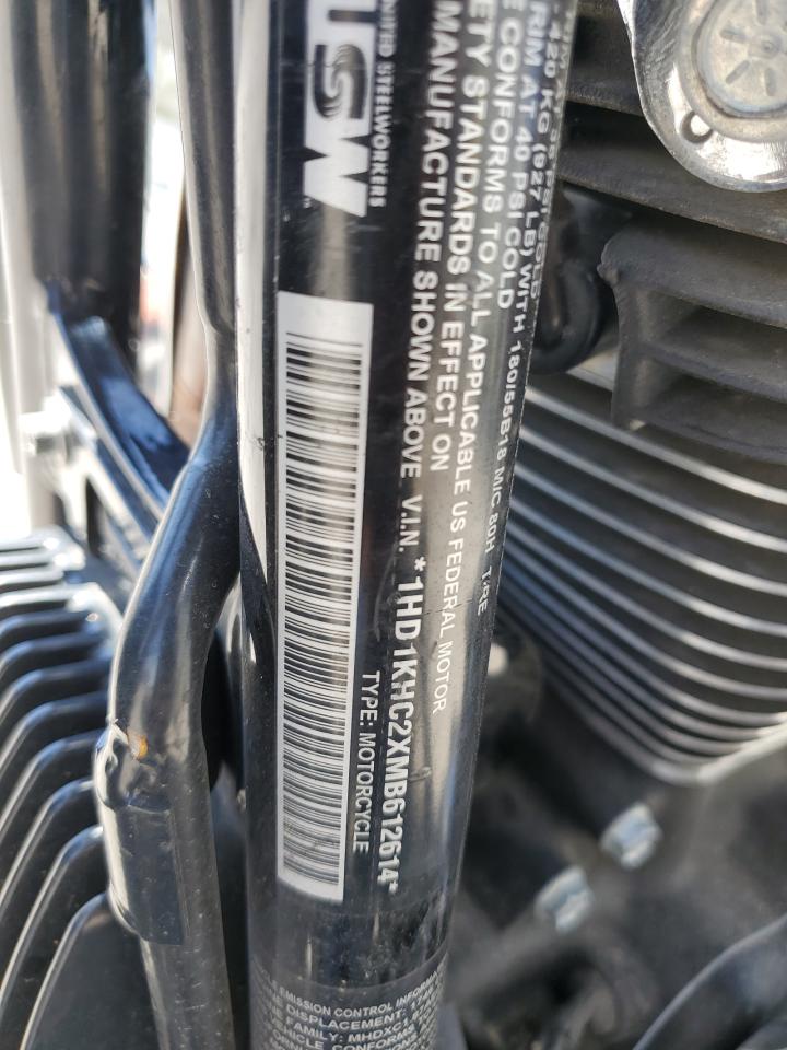 2021 Harley-Davidson Fltrx VIN: 1HD1KHC2XMB612614 Lot: 57329185