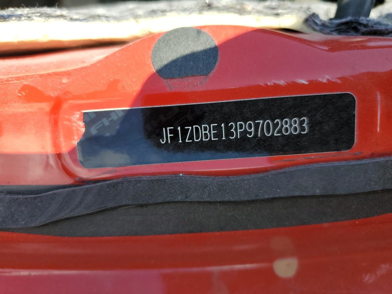 2023 Subaru Brz Limited VIN: JF1ZDBE13P9702883 Lot: 56306465