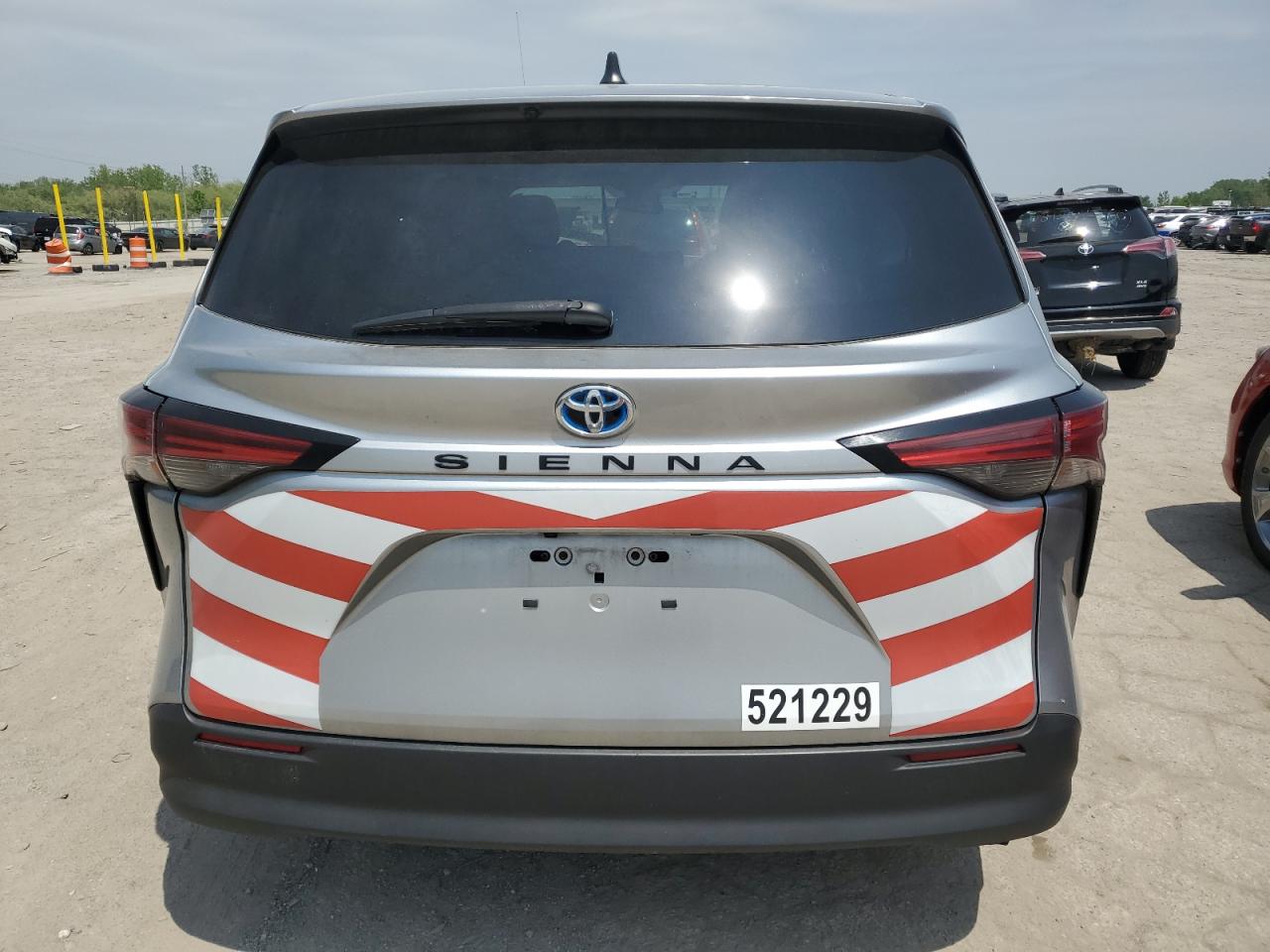 2021 Toyota Sienna Le VIN: 5TDKSKFC0MS036824 Lot: 56363835