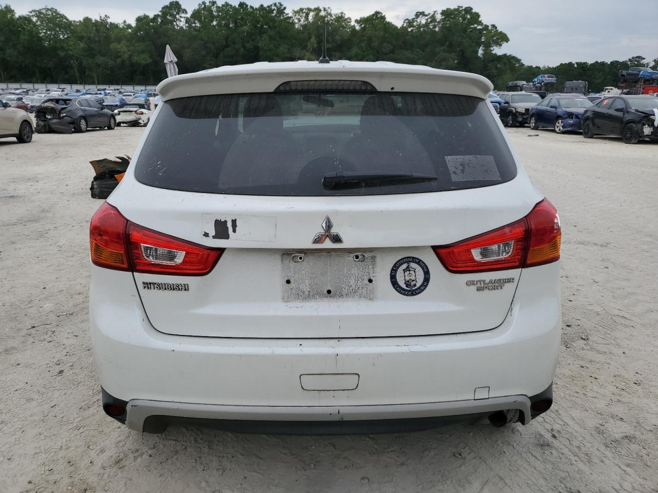 2014 Mitsubishi Outlander Sport Es VIN: 4A4AP3AU7EE025550 Lot: 56394725