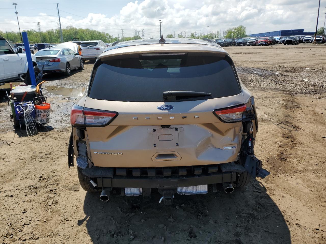 2020 Ford Escape Titanium VIN: 1FMCU9J90LUA49890 Lot: 57228065
