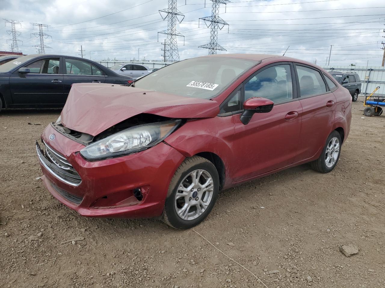 2016 Ford Fiesta Se за продажба в Elgin, IL - Front End