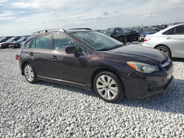  SUBARU IMPREZA 2013 Burgundy