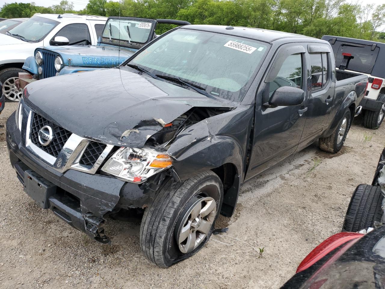 2012 Nissan Frontier Sv for Sale in Pekin, IL - Front End