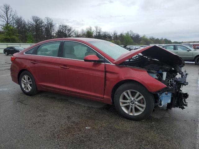  HYUNDAI SONATA 2016 Red