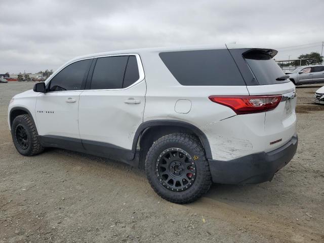 CHEVROLET TRAVERSE 2020 Белы