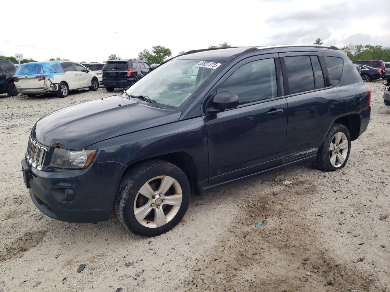 2014 Jeep Compass Sport en Venta en West Warren, MA - Undercarriage