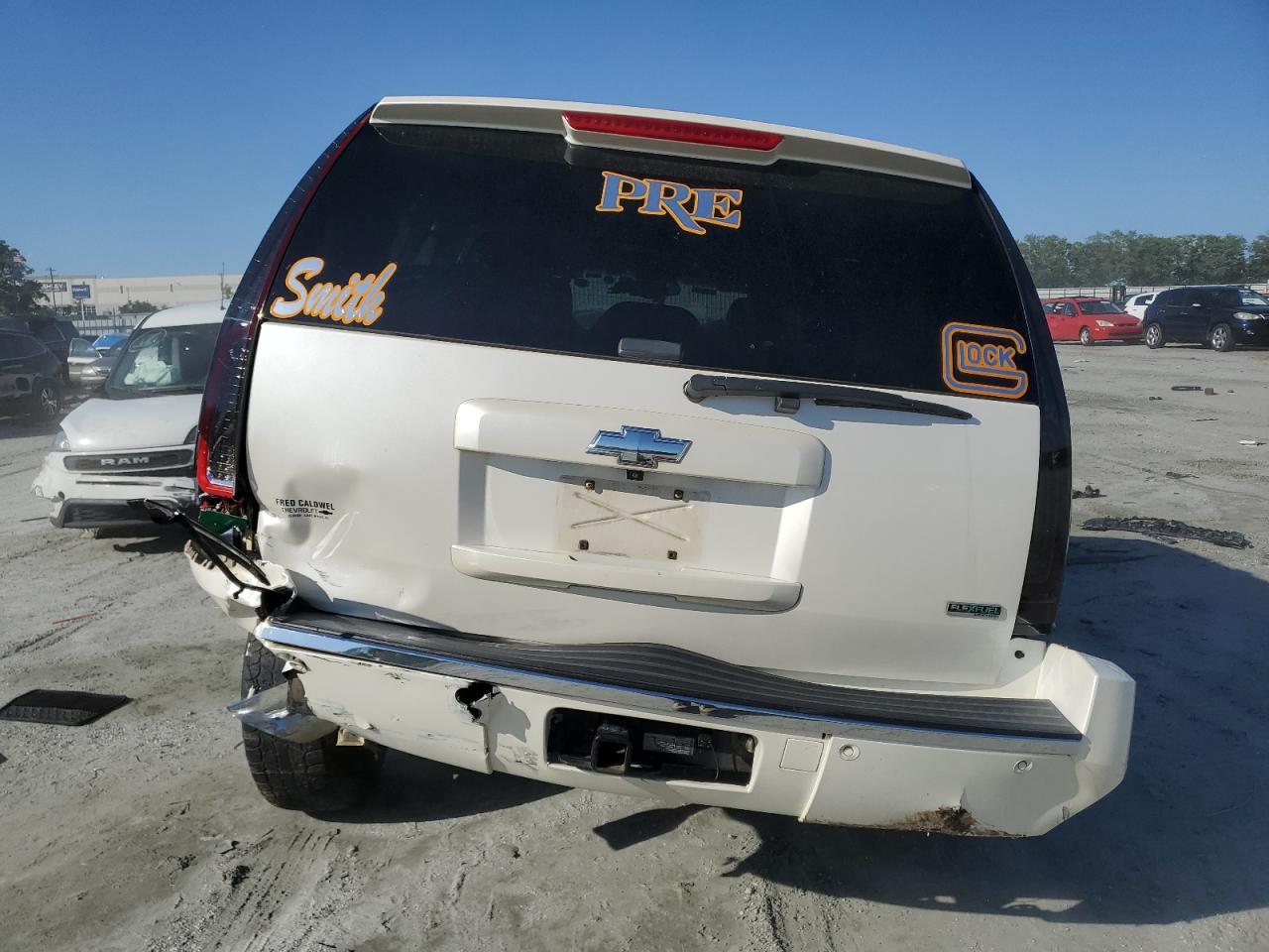 2011 Chevrolet Tahoe K1500 Ltz VIN: 1GNSKCE05BR145571 Lot: 58055295