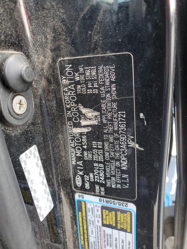 2013 Kia Sportage Sx VIN: KNDPC3A69D7361721 Lot: 56253995