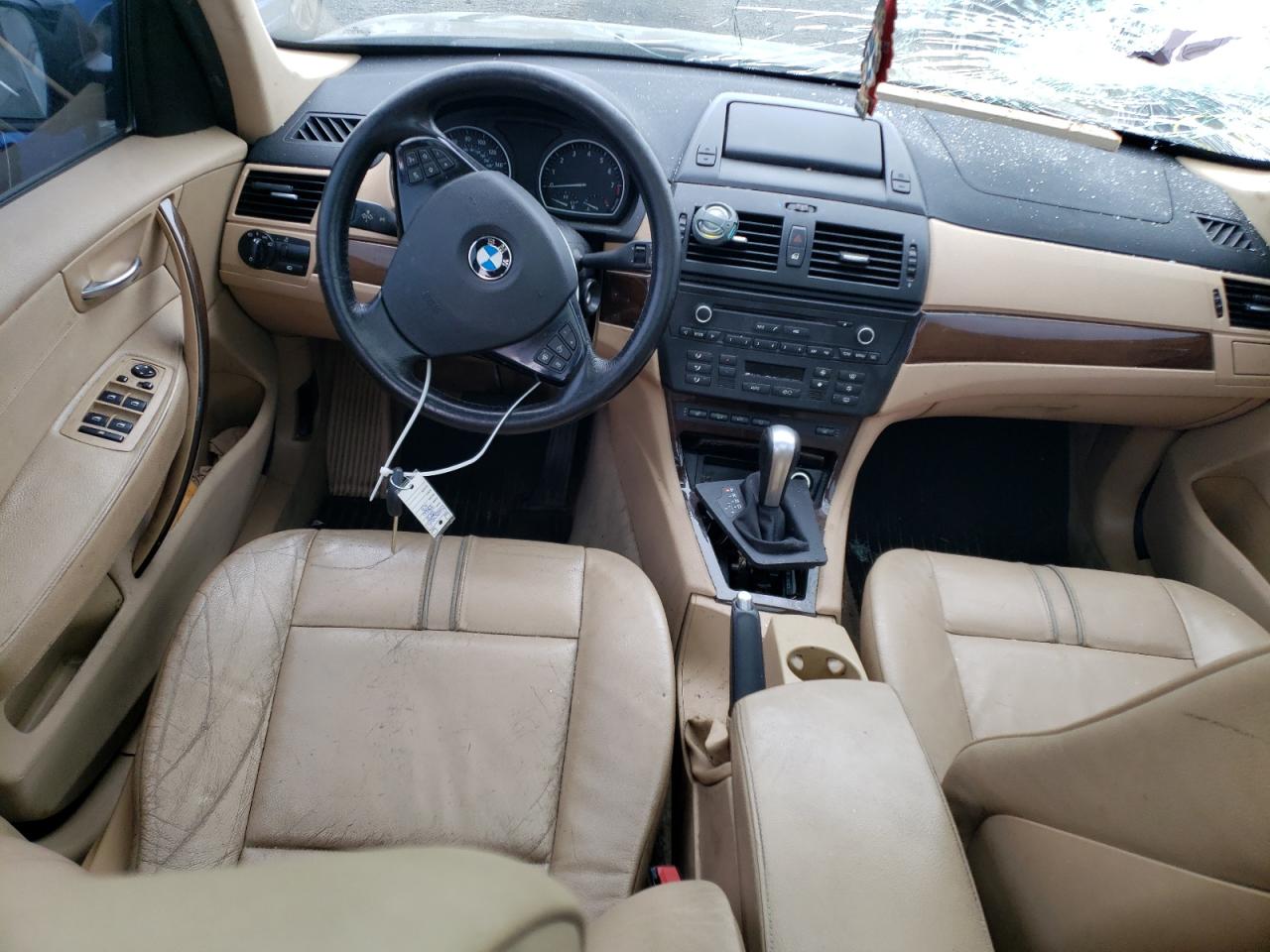 2009 BMW X3 xDrive30I VIN: WBXPC93449WJ24892 Lot: 54480965