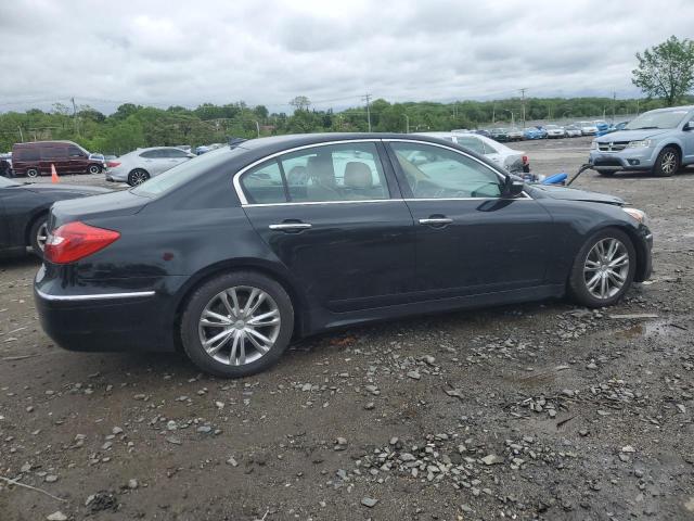  HYUNDAI GENESIS 2012 Черный