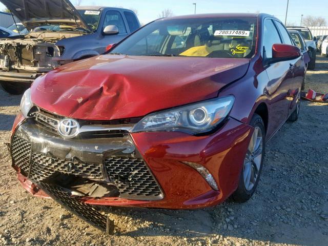 Седаны TOYOTA CAMRY 2016 Бургунди