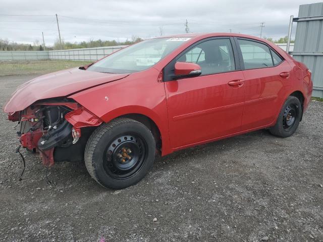 Sedans TOYOTA COROLLA 2014 Czerwony